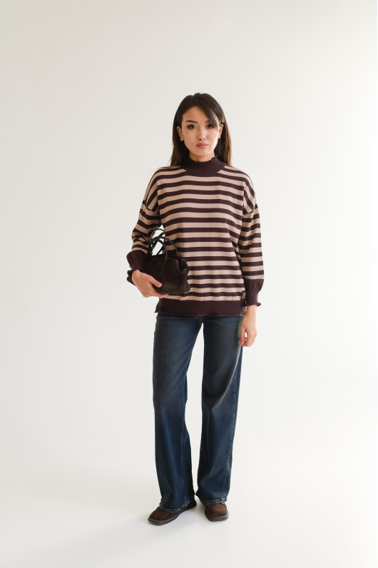 Джемпер в полоску 